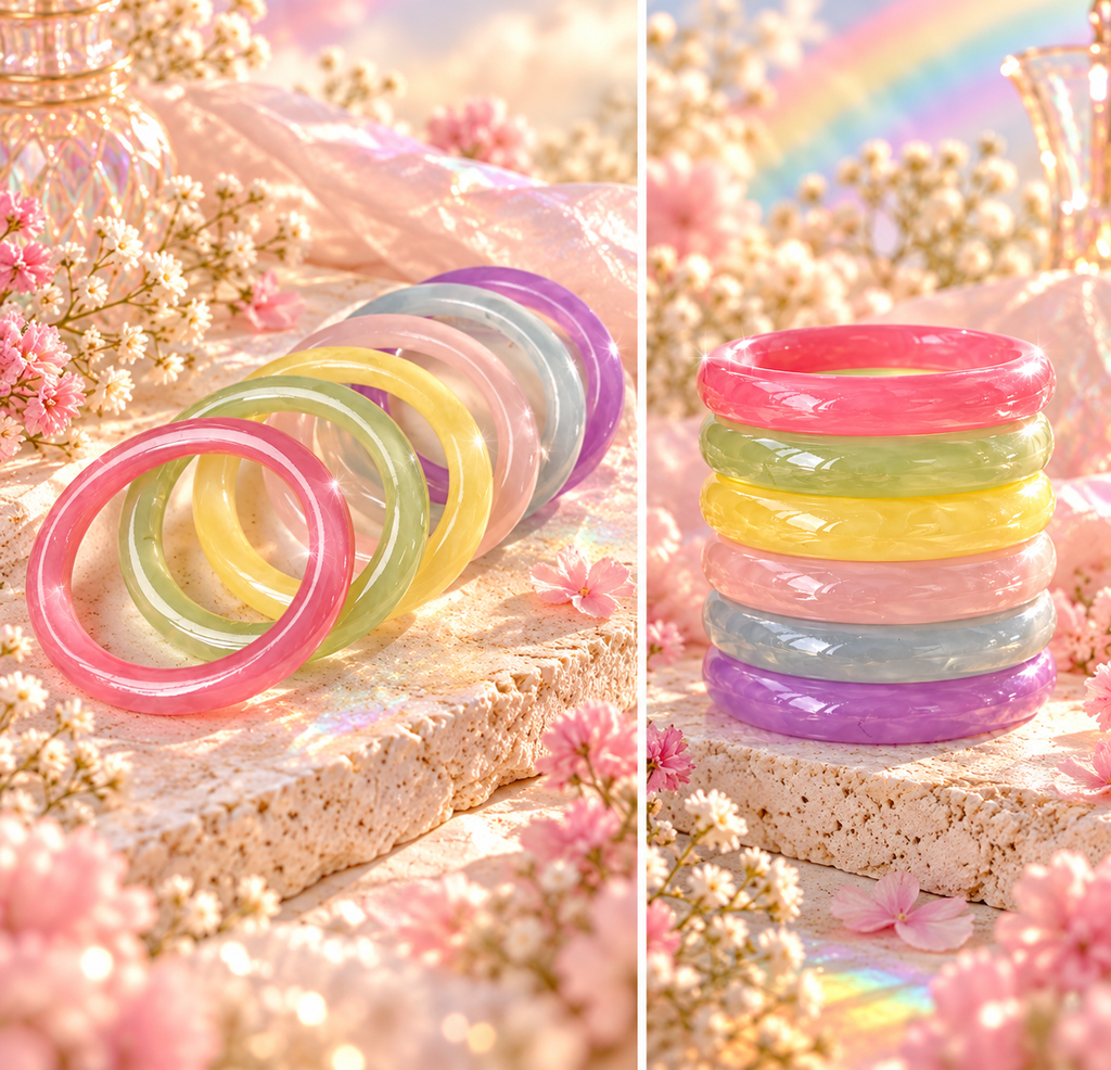 Fairy Rainbow Bangle Set 🌈🧚‍♀️✨